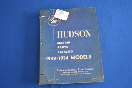 1948-1954 Hudson Master Parts Catalog