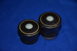 Pair of Cat Eye Lighter Knobs: 1 w/ Coil and 1 w/out