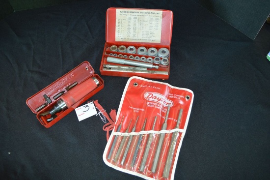 Dayton Punch Set, Bushing Driver/remover And An Impact Driver