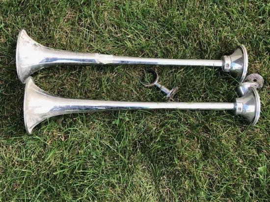 Set of Semi Horns, 18" long by Crover Products