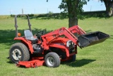 Massey Fergussen 1998 - 1235 Hydrostat, 30 Hp, Mfwd Tractor W/ 1244 Quick T