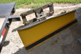 Coutnry Plow 5ft Angle. Front Loader Snow Blade (excellent) Will Fit Mf 124
