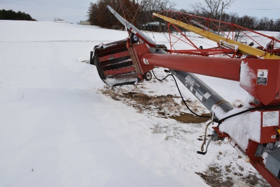 Grain Field Auger, 10”, 72 ft., manual swing-out, PTO