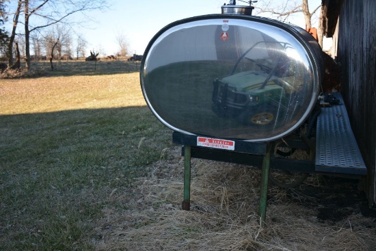 Chem Farm 250 Gal. Stainless Steel Saddle Tanks And Frame, Universal