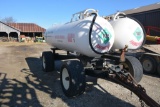 Twin Nh3 1000 Gal. Tank Wagons With Duo-lift Running Gears With Brakes, Spr