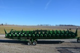 2005 Clarke Built 18-row, 20” Corn Head, Poly, J.D. Row Units, Head Sight S