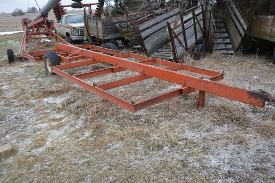 6 Bale Hay Trailer, 2 5/16" Bumper Hitch