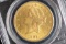 1897 Liberty Head $20.00 Gold Piece: MS-62 (Motto Above Eagle): PCGS Graded