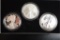 2006 - 20th Anniversary Silver Coin Set: 1-2006-W PRF. Silver, 1-2006-W UNC