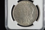 1889-S, AU-53, Morgan Silver Dollar: NGC Graded