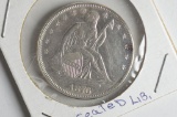 1876 Seated Liberty .50 Cent