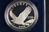 2008 Bald Eagle UNC Silver $1.00