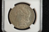 Rare 1879-CC: XF45, Morgan Silver Dollar: NGC Graded