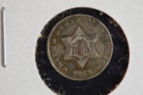 1852 Silver 3 III Piece