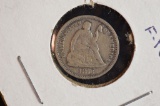 1873-S Seated Liberty Half .10 Cent (Close 3)