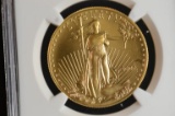 2007 Eagle $50.00 Gold Piece: MS-69 Bullion: NGC Graded