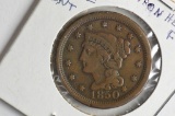 1850 Large .01 Cent