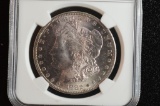 1882-S: MS-63, Morgan Silver Dollar: NGC Graded