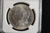 1886-S: MS-61, Morgan Silver Dollar: NGC Graded