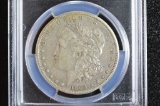 1889-CC: XF-40, Morgan Silver Dollar: PCGS Graded