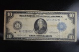 1914-1A FRN Large Bill F906 VF-20 $10.00 Jackson Port