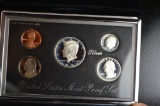 1993 U.S Mint Premier Silver PRF. Set 5 Coin w/ Box