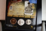 2013 5-Star Generals Profile Collection: 1-UNC Silver Dollar, 1 UNC .50