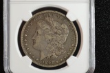 1892-S: VF-25, Morgan Silver Dollar: NGC Graded