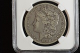 1893-CC: F-15, Morgan Silver Dollar: NGC Graded