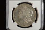 1893-CC: F-12, Morgan Silver Dollar: NGC Graded