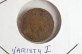 1875 Indian Head Variety  .01 Cent 1 Bronze