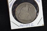 1857 Seated Liberty .50 Cent