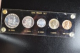 1956 5 Coin Card Mint Coin Set