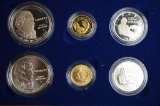 1993- Bill of Rights Comm. Coins (6) 2-$1.00, 1-PRF. -S, 1-UNC-D; 1 PRF. W