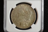 1899-O: AU-53, Morgan Silver Dollar: NGC Graded