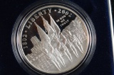 2002 Military Academy BiCentenial Silver PRF $1.00