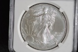 2013-S Silver Eagles: MS-69 in Box: NGC Graded