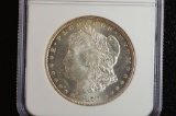 1878-CC: MS 63, Top 100 Vam 11, w/ Wings, Morgan Silver Dollar: NGC Graded
