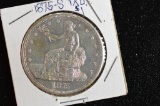 1875-S: Trade Dollar, Morgan Silver Dollar