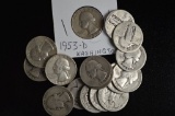 16-- Misc. Year Silver .25 Cent
