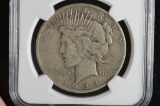 1934-S, VF-20, Peace Dollar: NGC Graded