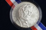 2009 Abe Lincoln UNC Silver $1.00 Comm