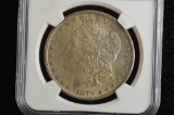 1879 AU-58, Morgan Silver Dollar: NGC Graded