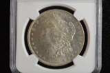 1881-O: MS-60, Morgan Silver Dollar: NGC Graded