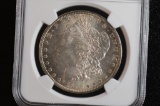 1885-S: MS-62, Morgan Silver Dollar: NGC Graded