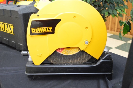 DeWalt 14" Chop Saw, 120 Volt, Mdl DW870, For Metal