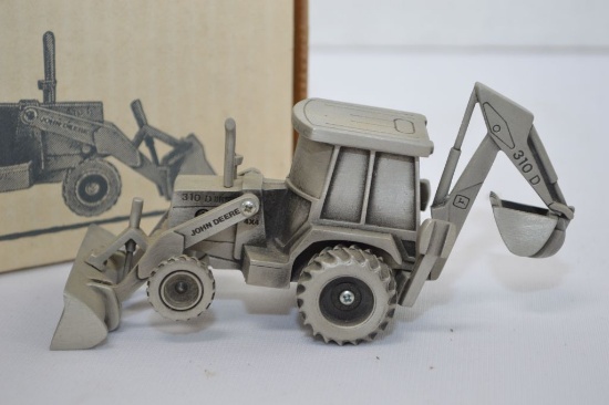 Pewter Historic Collection JD 310D Backhoe Loader #JDM10