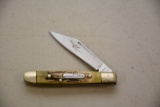 Appalachian Trail Bowie Handle Pocket Knife, Single Blade, 2 1/2