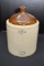 5 Gallon Brown Top Western Crock Jug