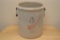 8 Gallon Red Wing Stoneware Crock with Wire and Wooden Handles, Patented De